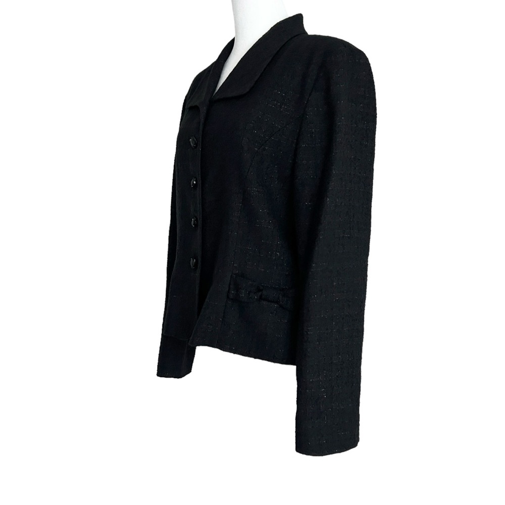 Pendleton Wool Blend Metallic Threading Blazer Ja… - image 3